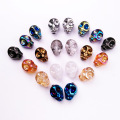 Perles de verre perles de forme squelette humaine artisanale