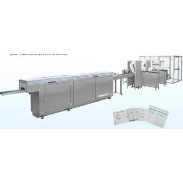 Surgical latex glove automatic packing machine