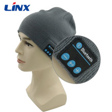 Gorro macio e quente sem fio boné bluetooth