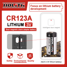 CR123A Intelligent Door Magnetic Durable Alarm Battery
