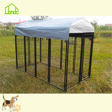 Waterproof outdoor large square tube dog kennel pen