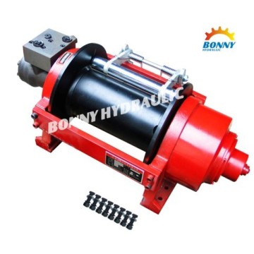 Hydraulic recovery winch for pulling HCP series