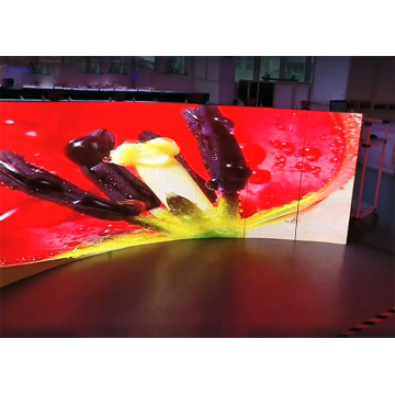 Indoor Curved LED Display with Vivid Pictures