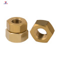 brass colored hex nut brass nut