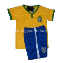 New World Cup soccer kid vêtements Brésil football maillots football des jeunes uniform