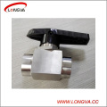 Stainless Steel Sanitary Panel Mounted Ball Valve