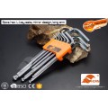 Conjunto de ferramentas de chave de chave de alta qualidade Hex Allen Wrench