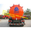 HOWO RHD 16m3 tank Capacity Sewage Suction Truck