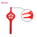 Stainless steel Quality painting Slanted Eyebrow Tweezers