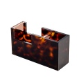 Tortoiseshell Acrylic Tape Dispenser