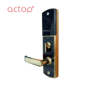 Stainless steel door lock with handle