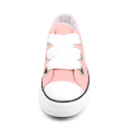 2021 hot-selling fashion pink blue canvas shoes