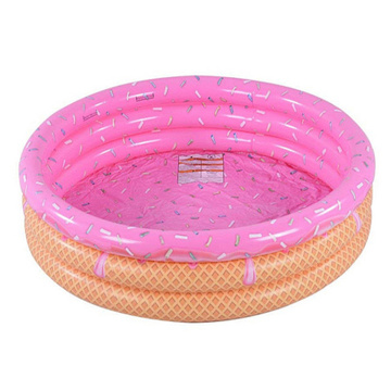 Piscina infantil de ar de sorvete piscina inflável