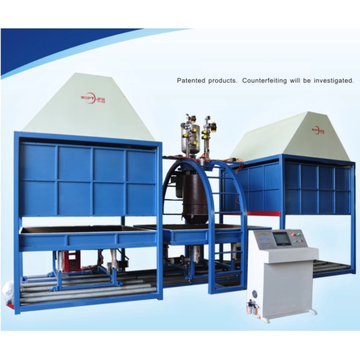 Fully automatic foaming machine with high working efficiency