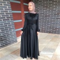 Purple Muslim Dress Wholesale