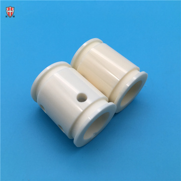 custom made polished surface alumina ceramic tube bush