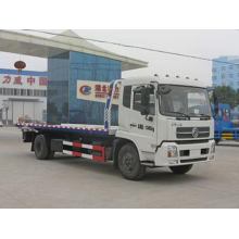 Camión de recuperación de carretera de plataforma plana Dongfeng Tianjin