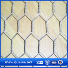 Hot Dipped galvanizado Hexagonal Wire Mesh / Poultry Mesh