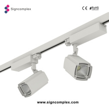 97lm/W COB 50W LED Museum Track Lighting with CE RoHS