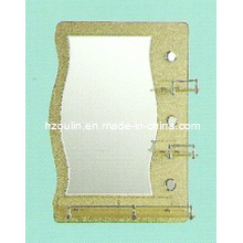 Espejo de baño de cristal espesor de 5 mm (81002)