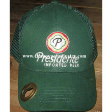 Good OEM embroidery bottle opener baseball hat