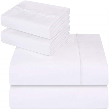 4 Pcs Bamboo Bed Sheet Sets