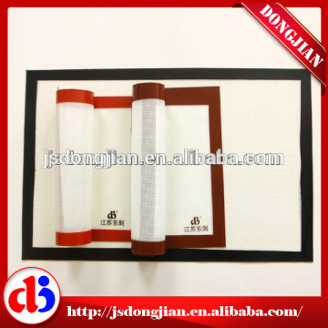 High temperature resistance fiberglass silicone mat, food grade, non-stick, easy clean