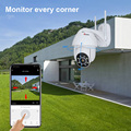 Auto Tracking 4X PTZ IP Speed Dome Camera