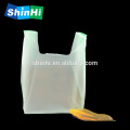 Shopping bag T-shirt bag biodegradable Compostable bag