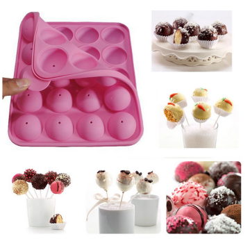 Food Safety Silicone Cake Pop Molds Tasty Top