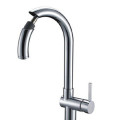 Pull Down Kitchen Faucet with  Swiveling Spout