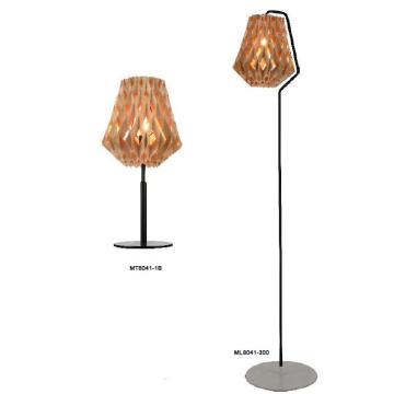 Lampadaire en bois design Fantasy Weave Design (ML20041-300)