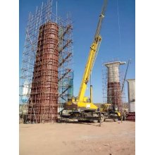 Encofrado de acero de columna para muelle de puente