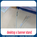 Mini Desktop X-banner Economical Tabletop Display