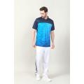 MEN DIGITAL PRINT GOLF POLO SHIRT