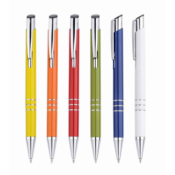 New Style Factory Low Price Click Plastic Ball Pen for Promotion