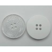 Cool Style Nice Handmade Polyester Round Resins Buttons For Shirt