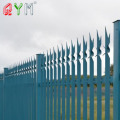 Security Palisade Zinc Steel Fence Metal Fence