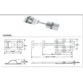 refrigerated cold room van truck door mounted door stop