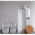 High Borosilicate Glass Cool Water Pot Big Volume Cup