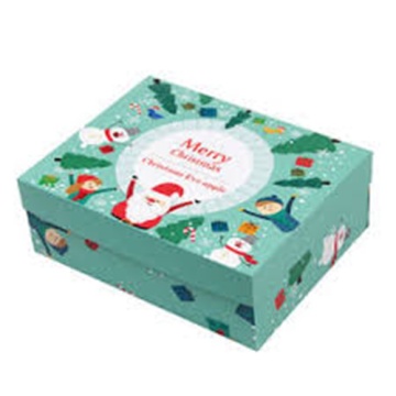 Christmas Festival Paper Boxes Candy Cookies Cake Box