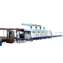 High-efficiency CNC continuous foaming production line
