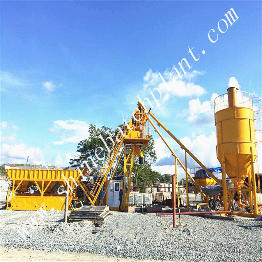 No Foundation Concrete Batching Plant 01