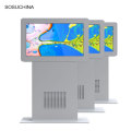 advertising outdoor LCD display monitor totem