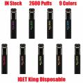 Iget King Disposable Pod Device Kit 2600 Puffs