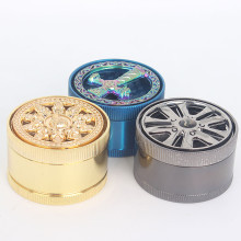 Top Quality Zinc Alloy Grinder for Tobacco Smoker (ES-GD-043)