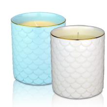 Custom Scent Luxury Ceramic Jar Soy Candles