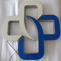 3D Epoxy Resin LED Letters Signs