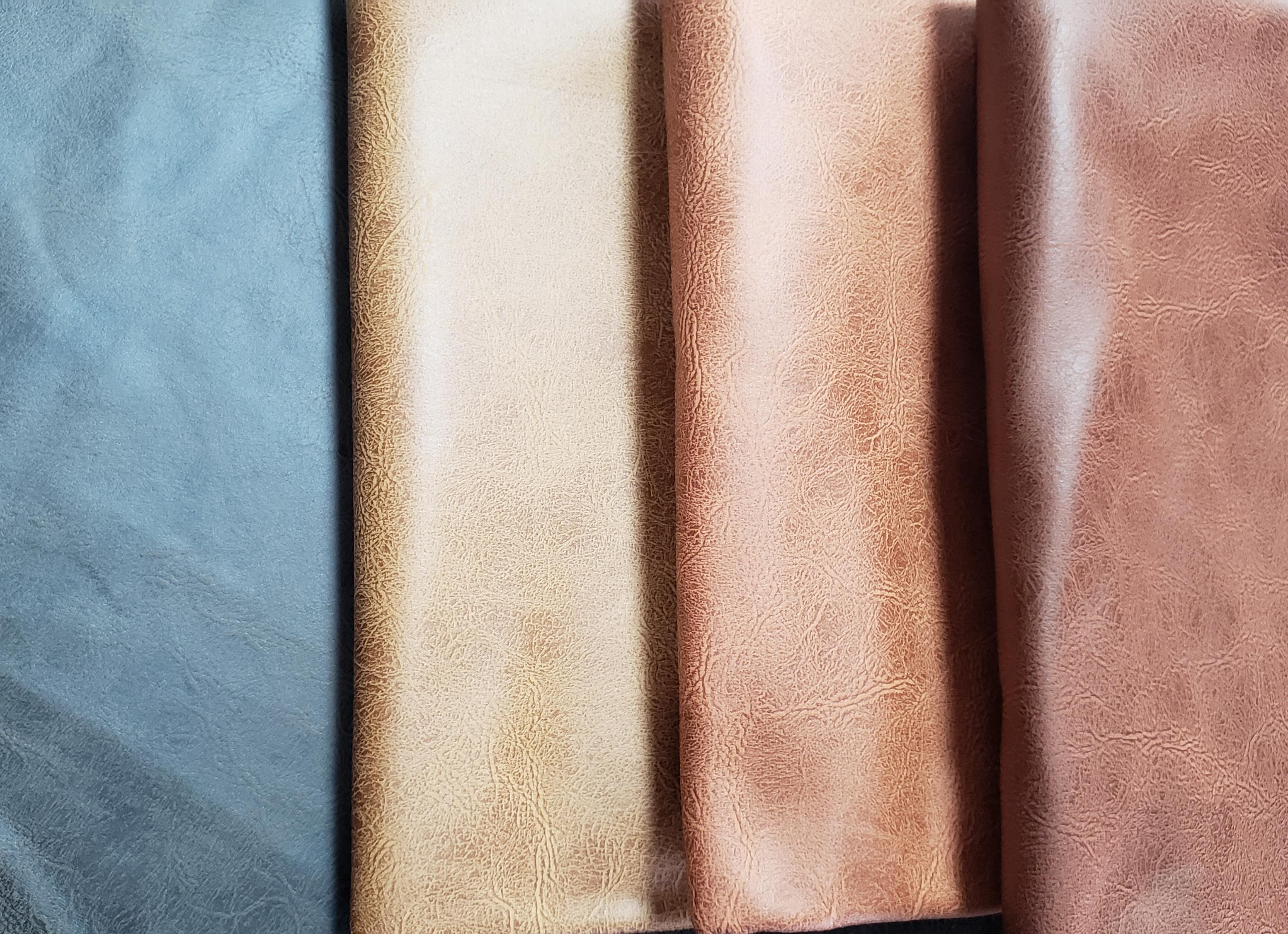 Bronzing Leather Looking Fabric d Bronzing Leather Looking Fabric d