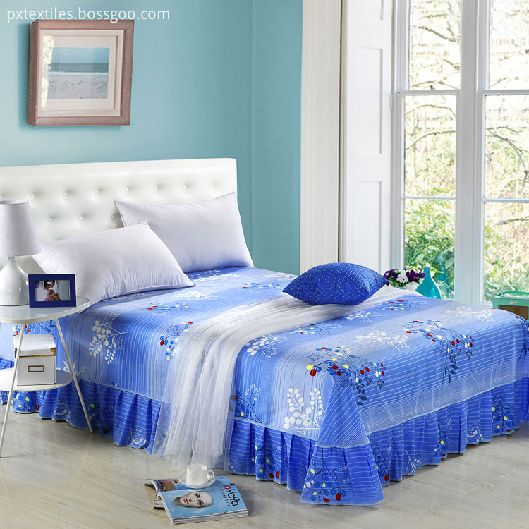  100% Polyester Printed Bed Skirt